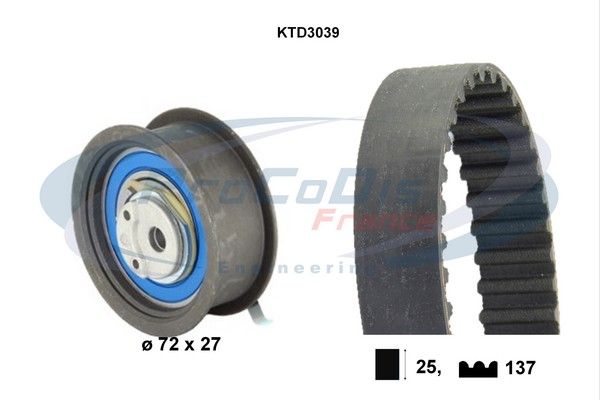 PROCODIS FRANCE Hammashihnasarja KTD3039